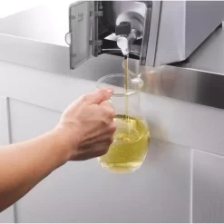 Deep Fryers DeLonghi Dual Zone 4L Stainless Steel Deep Fryer With Easy Clean Drain System 10 Deep Fryers DeLonghi Dual Zone 4L Stainless Steel Deep Fryer With Easy Clean Drain System -MegaChef Sales Shop silver brushed stainless steel delonghi deep fryers d14522dz 44 1000