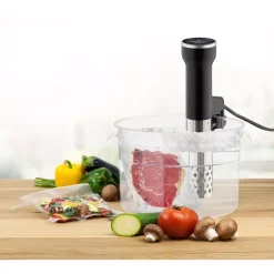 Cookers CASO Sous Vide Silver Stick Cooker -MegaChef Sales Shop silver caso slow cookers 11310 fa 1000