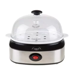Egg Cookers Classic Cuisine 7-Egg Silver Egg Cooker With Automatic Shut-off