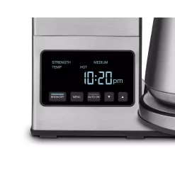 Coffee Makers Cuisinart PurePrecision 8-Cup Programmable Silver Drip Coffee Maker 7 Coffee Makers Cuisinart PurePrecision 8-Cup Programmable Silver Drip Coffee Maker -MegaChef Sales Shop silver cuisinart drip coffee makers cpo 850 1f 1000