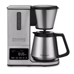 Coffee Makers Cuisinart PurePrecision 8-Cup Programmable Silver Drip Coffee Maker