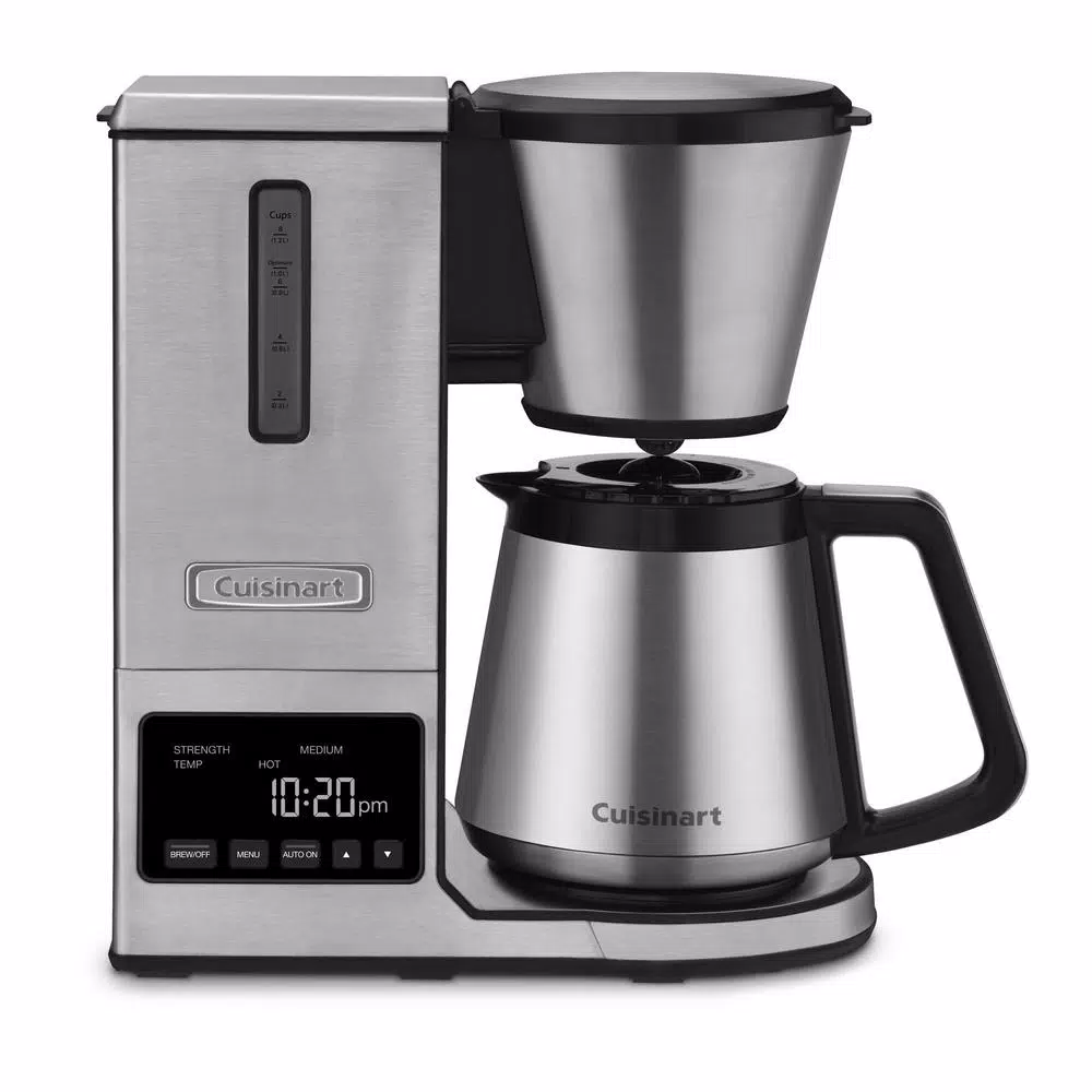 Coffee Makers Cuisinart PurePrecision 8-Cup Programmable Silver Drip Coffee Maker 1 Coffee Makers Cuisinart PurePrecision 8-Cup Programmable Silver Drip Coffee Maker