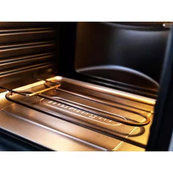 Toasters DeLonghi Livenza 2000 W 2-Slice Stainless Steel Convection Toaster Oven With Broiler -MegaChef Sales Shop silver delonghi toaster ovens eo241250m 1f 1000