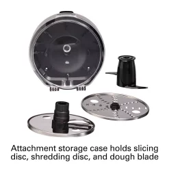 Food Processing Hamilton Beach Stack & Snap 8-Cup 3-Speed Silver Food Processor With Built-in Bowl Scraper -MegaChef Sales Shop silver hamilton beach food processors 70820 44 1000