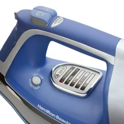 Irons Hamilton Beach Durathon Nonstick Soleplate Iron -MegaChef Sales Shop silver hamilton beach irons 19804 c3 1000