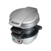 Electric Skillets & Indoor Grills Hamilton Beach 600 W Silver Non-Stick Breakfast Sandwich Maker