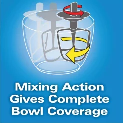 Mixers Hamilton Beach 4 Qt. 7-Speed Stainless Steel Stand Mixer With Flat Beater, Dough Hook And Whisk -MegaChef Sales Shop silver hamilton beach stand mixers 63392 fa 1000