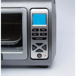 Toasters Hamilton Beach 1400-Watt 6-Slice Silver Toaster Oven -MegaChef Sales Shop silver hamilton beach toaster ovens 31128 1f 1000