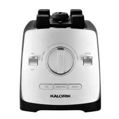 Blenders KALORIK 68 Oz. 4-Speed Silver Blender -MegaChef Sales Shop silver kalorik countertop blenders bl 44440 s 76 1000