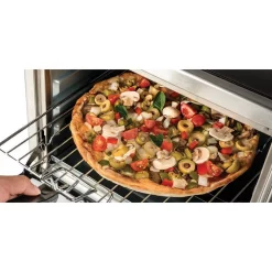 Toasters Koblenz Kitchen Magic Collection Silver 24-Liter Convection Oven -MegaChef Sales Shop silver koblenz toaster ovens hkm 1500 c 4f 1000