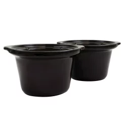 Cookers Nesco 2.5 Qt. Stainless Steel Slow Cooker With Removable Cookwells -MegaChef Sales Shop silver nesco slow cookers sc 1dss 1f 1000