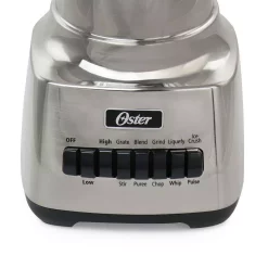 Blenders Oster Make It Fresh 48 Oz. 10 Speed Silver Power Blender -MegaChef Sales Shop silver oster countertop blenders 985114967m c3 1000