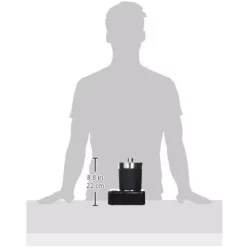 Coffee Makers Ovente 7 Oz. Stainless Steel Silver Coffee And Milk Frother With Induction Base -MegaChef Sales Shop silver ovente milk frothers fr2008s 76 1000