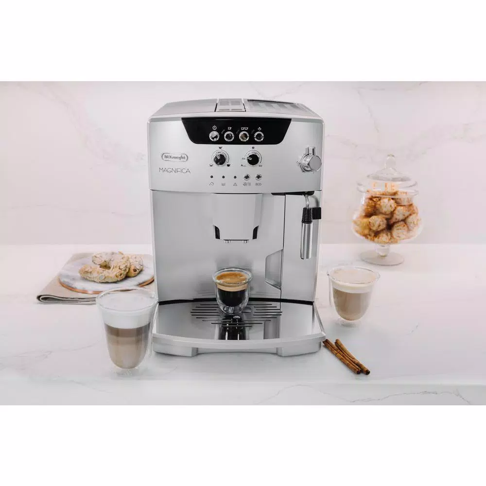 Coffee Makers DeLonghi Magnifica Fully Automatic Stainless Steel Espresso Machine With Manual Cappuccino Maker System 3 Coffee Makers DeLonghi Magnifica Fully Automatic Stainless Steel Espresso Machine With Manual Cappuccino Maker System - Image 3