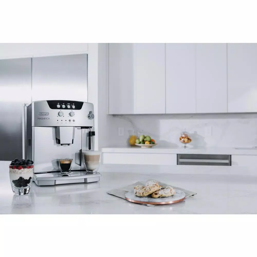 Coffee Makers DeLonghi Magnifica Fully Automatic Stainless Steel Espresso Machine With Manual Cappuccino Maker System 7 Coffee Makers DeLonghi Magnifica Fully Automatic Stainless Steel Espresso Machine With Manual Cappuccino Maker System - Image 7