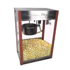 Popcorn Machines Paragon 1971 Pastime Pop 8 Oz. Popcorn Machine With Faux Wood Corner Posts 9 Popcorn Machines Paragon 1971 Pastime Pop 8 Oz. Popcorn Machine With Faux Wood Corner Posts -MegaChef Sales Shop silver stainless steel faux wood paragon popcorn machines 1108720 76 1000