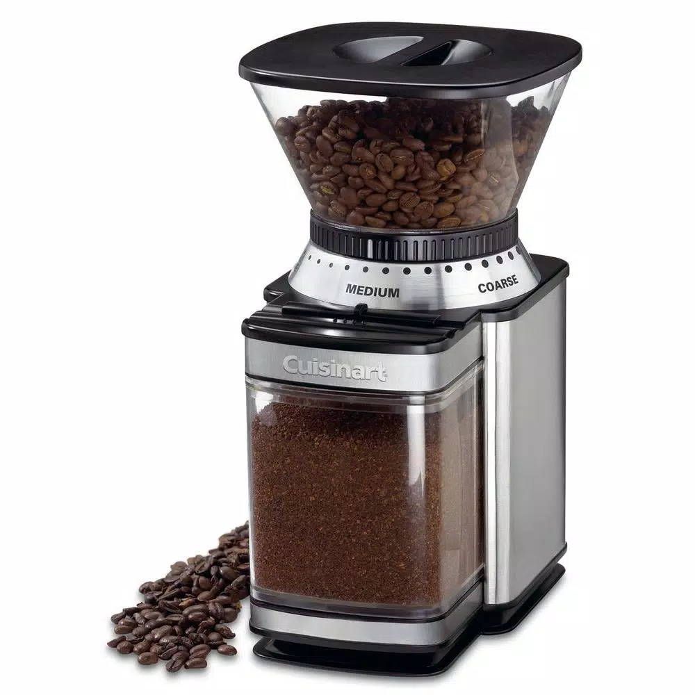 Coffee Makers Cuisinart Supreme Grind 8 Oz. Stainless Steel Burr Coffee Grinder With Adjustable Settings 6 Coffee Makers Cuisinart Supreme Grind 8 Oz. Stainless Steel Burr Coffee Grinder With Adjustable Settings - Image 6