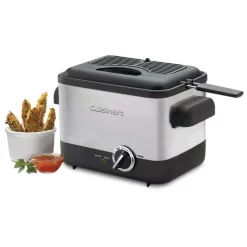 Deep Fryers Cuisinart Compact Deep Fryer -MegaChef Sales Shop stainless cuisinart deep fryers cdf100 76 1000