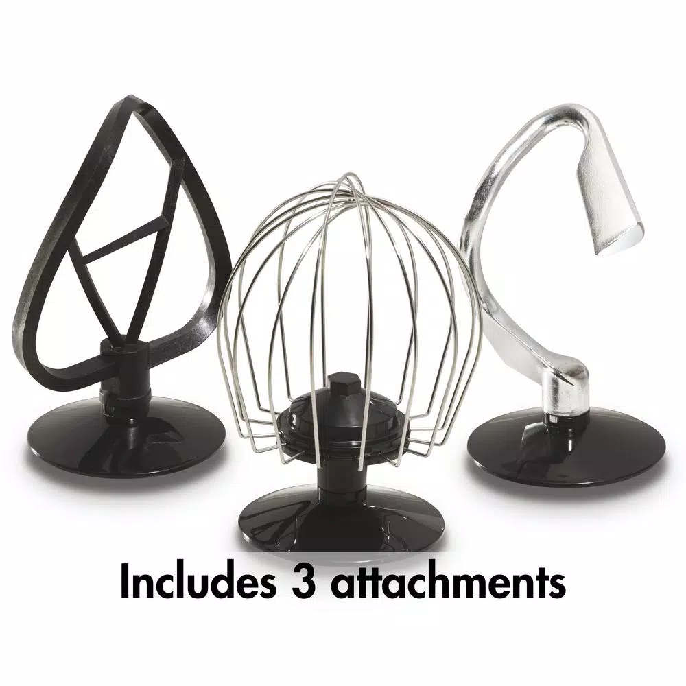 Mixers Hamilton Beach 3.5-Quart Black 6-Speed Stand Mixer 3 Mixers Hamilton Beach 3.5-Quart Black 6-Speed Stand Mixer - Image 3