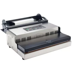 Food Processing LEM MaxVac 1000 Stainless Steel Food Vacuum Sealer With Bag Holder And Bag Cutter