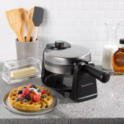 Electric Skillets & Indoor Grills Classic Cuisine Classic Flip Belgian Waffle Maker -MegaChef Sales Shop stainless look classic cuisine waffle makers hw031117 31 1000
