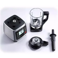 Blenders GoWISE USA High-Speed Premier Cooking 59 Oz. 8-Speed Stainless Steel Glass Pitcher Blender -MegaChef Sales Shop stainless look gowise usa countertop blenders gw22501 4f 1000