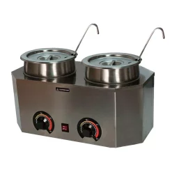 Food Warmers Paragon Pro-Style 6 L Dual Ladle Warmer With 2 Crocks