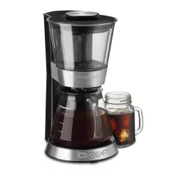 Coffee Makers Cuisinart 7-Cup Automatic Stainless Steel Cold Brew Coffee Maker -MegaChef Sales Shop stainless sliver cuisinart drip coffee makers dcb 10 4f 1000