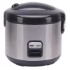 Cookers SPT 6-Cup Stainless Steel Rice Cooker With Cord Storage