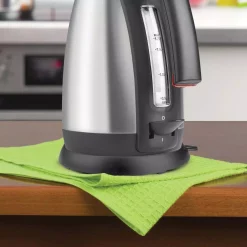 Electric Kettles BLACK+DECKER 11-Cup Stainless Steel Cordless Electric Kettle With Automatic Shut-Off -MegaChef Sales Shop stainless steel black decker electric kettles jkc650 31 1000