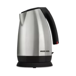 Electric Kettles BLACK+DECKER 11-Cup Stainless Steel Cordless Electric Kettle With Automatic Shut-Off