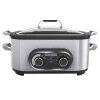 Cookers BLACK+DECKER 6.5 Quart Stainless Steel Slow Cooker