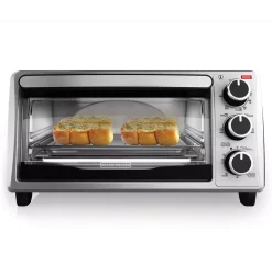 Toasters BLACK+DECKER 4-Slice Stainless Steel Toaster Oven -MegaChef Sales Shop stainless steel black decker toaster ovens to1303sb 4f 1000