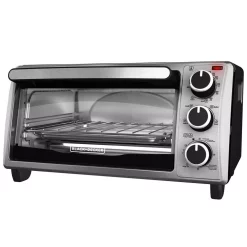 Toasters BLACK+DECKER 4-Slice Stainless Steel Toaster Oven -MegaChef Sales Shop stainless steel black decker toaster ovens to1303sb c3 1000