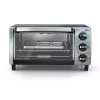 Toasters BLACK+DECKER 1150 W 4-Slice Stainless Steel Convection Toaster Oven With Built-In Timer