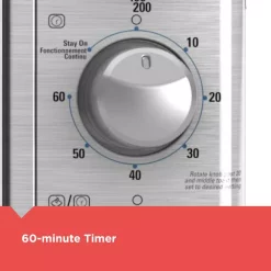Toasters BLACK+DECKER Crisp ‘N Bake 1500 W 8-Slice Stainless Steel Toaster Oven With Fry Basket -MegaChef Sales Shop stainless steel black decker toaster ovens to3265xssd hd fa 1000