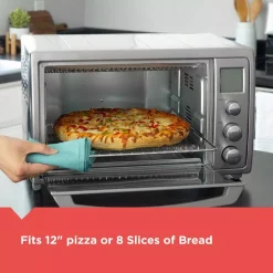 Toasters BLACK+DECKER Crisp ‘N Bake 8-Slice Air Fry Toaster Oven No Preheat, Stainless -MegaChef Sales Shop stainless steel black decker toaster ovens tod5035ss 44 1000