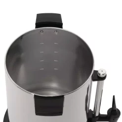 Coffee Makers West Bend 55-Cup Silver Aluminum With Quick Brewing Large Capacity Commercial Coffee Urn Features Automatic Temperature Control -MegaChef Sales Shop stainless steel black west bend coffee urns 13500 1f 1000