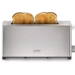Toasters CASO 2-Slice Stainless Steel Wide Slot Toaster 13 Toasters CASO 2-Slice Stainless Steel Wide Slot Toaster -MegaChef Sales Shop stainless steel caso pop up toasters 11916 76 1000