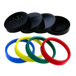 Blenders Ovente 12 Oz. Single Speed Clear Countertop Blender With Food Processor Attachment -MegaChef Sales Shop stainless steel countertop blenders hs517 1f 1000