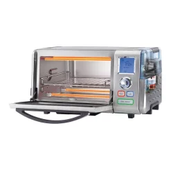 Toasters Cuisinart 1800 W 6-Slice Stainless Steel Convection Toaster Oven -MegaChef Sales Shop stainless steel cuisinart toaster ovens cso 300n1 40 1000