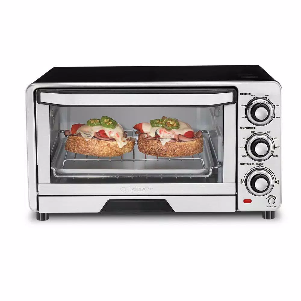 Toasters Cuisinart Custom Classic 1800 W 6-Slice Stainless Steel Toaster Oven With Recipe Book 2 Toasters Cuisinart Custom Classic 1800 W 6-Slice Stainless Steel Toaster Oven With Recipe Book - Image 2