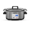 Cookers DeLonghi Livenza 6 Qt. Programmable Slow Cooker With Stovetop-Safe Pot