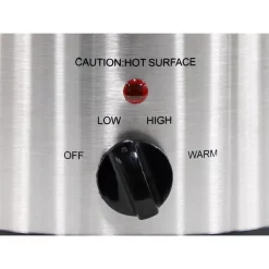 Cookers Elite Gourmet 1.5 Qt. Stainless Steel Mini Slow Cooker -MegaChef Sales Shop stainless steel elite slow cookers mst 250xs 44 1000