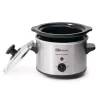 Cookers Elite Gourmet 1.5 Qt. Stainless Steel Mini Slow Cooker