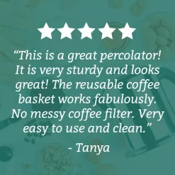 Coffee Makers Farberware 8-Cup Stainless Steel Percolator 13 Coffee Makers Farberware 8-Cup Stainless Steel Percolator -MegaChef Sales Shop stainless steel farberware percolators 50124 fa 1000