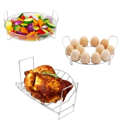 Cookers GoWISE USA Ovate 9.5 Qt. Stainless Steel Oval Electric Pressure Cooker With 6-Accessories And 50-Recipes -MegaChef Sales Shop stainless steel gowise usa electric pressure cookers gw22709 fa 1000