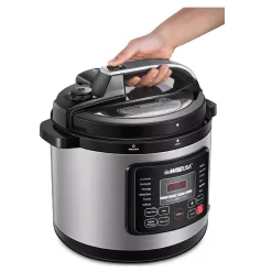 Cookers GoWISE USA 6 Qt. Stainless Steel Electric Pressure Cooker With Stainless Steel Pot -MegaChef Sales Shop stainless steel gowise usa electric pressure cookers gw22711 1f 1000