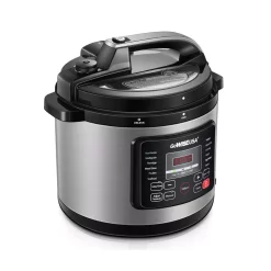 Cookers GoWISE USA 8 Qt. Stainless Steel Electric Pressure Cooker With Stainless Steel Pot -MegaChef Sales Shop stainless steel gowise usa electric pressure cookers gw22712 4f 1000
