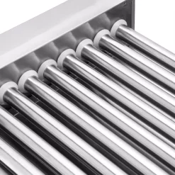 Electric Skillets & Indoor Grills Great Northern 9-Hot Dog 124 Sq. In. Stainless Steel Hot Dog Roller Grill With Bun Warmer And Cover -MegaChef Sales Shop stainless steel great northern indoor grills 5200 commercial dawg 9 1f 1000